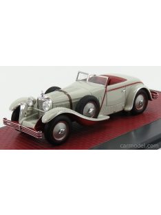   Matrix Scale Models - Mercedes Benz 680S Spider Sn35949 Saoutchik Torpedo Spider Open 1928 Very Light Grey Red
