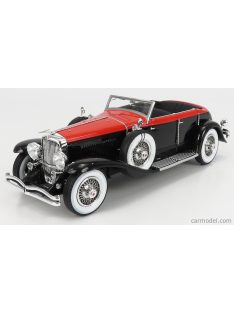   Matrix Scale Models - Duesenberg J Riviera Phaeton By Brunn Cabriolet Open 1934 Black Orange