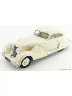   Matrix Scale Models - Mercedes Benz 500K Spezial Streamelined 1935 - Personal Car Tan Tjoan Keng - Con Vetrina - With Showcase Cream