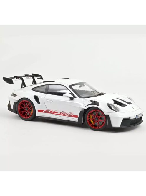 Norev - 1:12 Porsche 911 GT3 RS, White and Pyro Red, 2022 - NOREV
