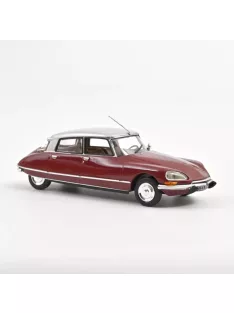   Norev - 1:43 Citroen DS 23 Pallas, Grenade Red and Silver, 1972 - NOREV
