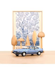   Norev - 1:18 Ford Capri Mk.III 2.8 Injection, Paris Blue metallic, 1984 (RHD) - NOREV