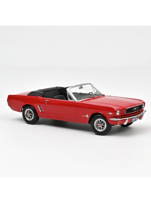 NOREV - 1:18 Ford Mustang Convertible 1966 - Red - NOREV