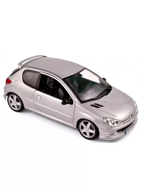 NOREV - PEUGEOT 206 RC 2003 ALLUMINIUM SILVER