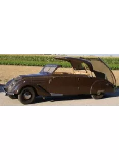 NOREV - PEUGEOT 402 ECLIPSE 1937 CHOCOLATE BROWN