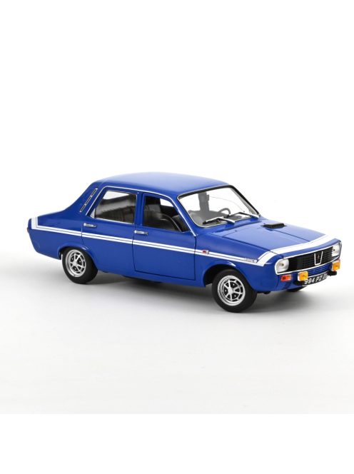 NOREV - 1:18 Renault 12 Gordini without bumpers 1971 Bleu-de-France Blue - NOREV