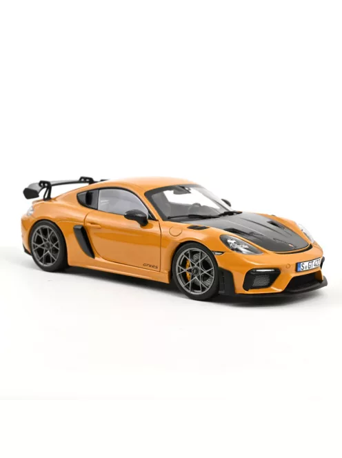 Norev - 1:18 Porsche Cayman GT4 RS w/Weissach 2023 Bahama Yellow Pack - NOREV