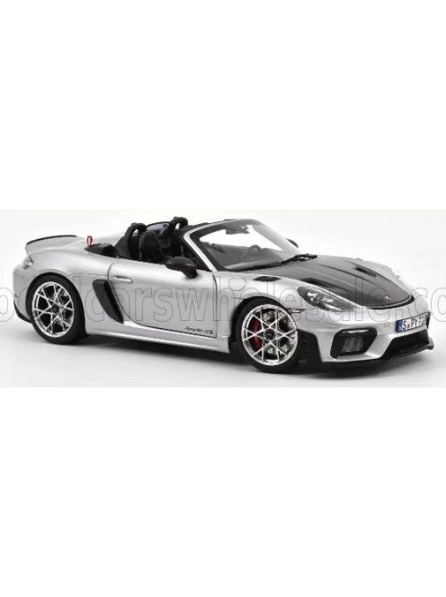 Norev - PORSCHE 718 (982) SPIDER RS WEISSACH PACKAGE 2023 SILVER MET