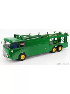   Norev - Fiat Bartoletti 306/2 3-Assi Truck Team David Piper Racing Car Transporter 1970 Green