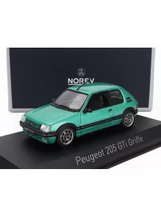 NOREV - PEUGEOT 205 1.9 GTi GRIFFE 1990 GREEN MET