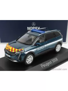 Norev - Peugeot 5008 Gt Gendarmerie Police 2021 Blue