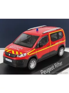   Norev - Peugeot Rifter Pompiers Secours Medical 2019 Red Yellow