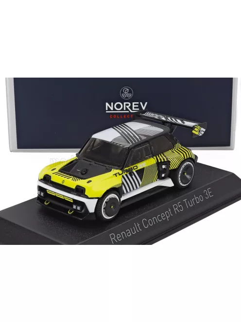Norev - RENAULT R5 TURBO 3E E-TECH 2024 BLACK YELLOW