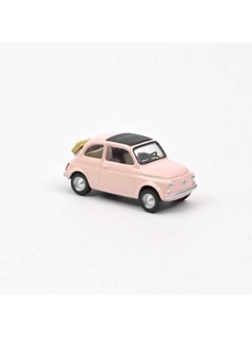 Norev - 1:43 Fiat 500F 1965 - Light Pink - Jet Car