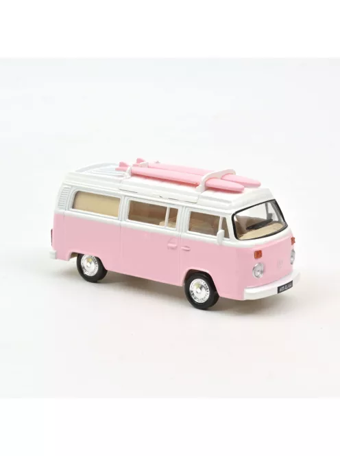 Norev - Volkswagen Combi T2b Camper Van, Pink, 1973 Jet-car