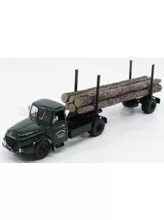  NOREV - WILLEME LD610 TRUCK - TRASPORTO TRONCHI - TRUNK TRANSPORT GREEN