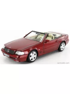   Norev - Mercedes Benz Sl-Class Sl500 (R129) Spider Hard-Top 1998 Red Met