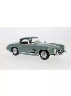   Norev - Mercedes 300 SL (W198 II) Roadster, hellgrün, 1957, 1:18