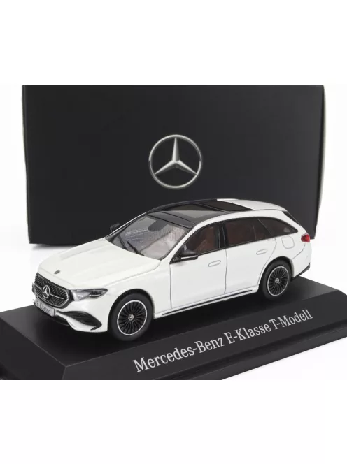 NOREV - MERCEDES BENZ E-CLASS ESTATE (S214) AMG LINE SW STATION WAGON 2024 OPALITE WHITE