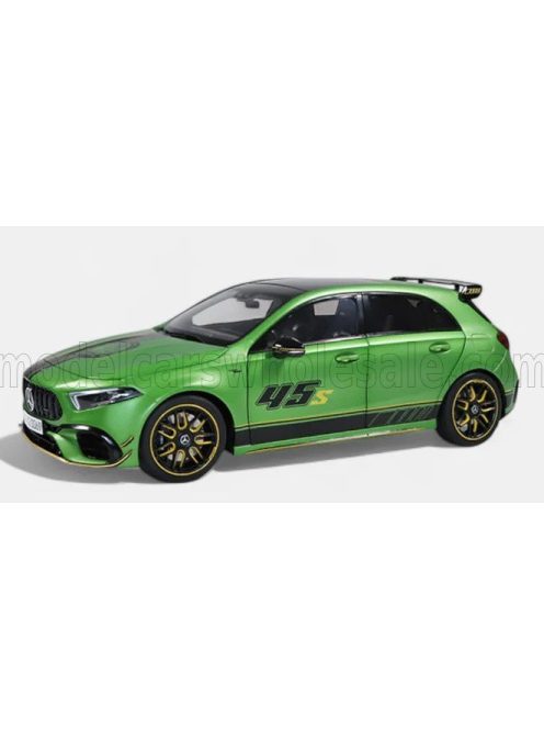 NZG - MERCEDES BENZ A-CLASS A45S 4-MATIC AMG 2023 GREEN MET BLACK