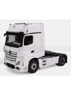   NZG - MERCEDES BENZ ACTROS L 1863 GIGASPACE 4x2 MIRRORCAM TRACTOR TRUCK 2-ASSI 2023 WHITE