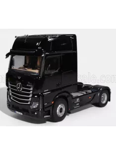   NZG - MERCEDES BENZ ACTROS L 1863 GIGASPACE 4x2 MIRRORCAM TRACTOR TRUCK 2-ASSI 2023 BLACK