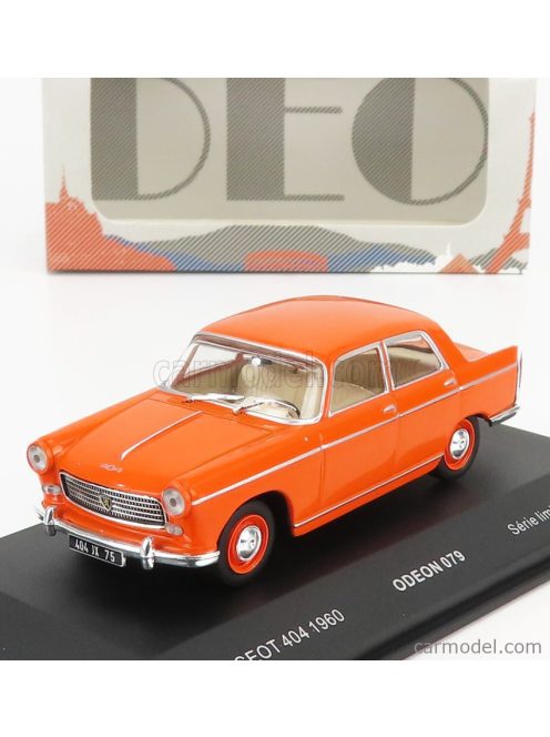Odeon - Peugeot 404 1960 Orange