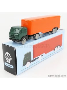   Officina-942 - Fiat 682 T2 Truck Semirimorchio Furgonato 1955 Green Orange