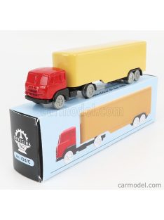  Officina-942 - Fiat 682 T2 Truck Semirimorchio Furgonato 1955 Red Cream