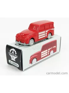   Officina-942 - Fiat 1100 Bl Giardinetta Metallica Carrozzeria Monterosa 1958 Red Ivory