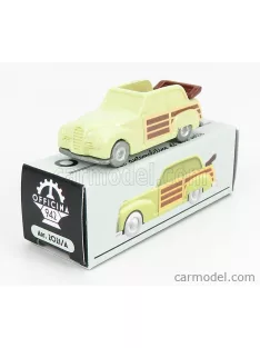   Officina-942 - Fiat 1100 E Cabriolet Open Venilia Carrozzeria Savio 1949 Light Yellow Wood