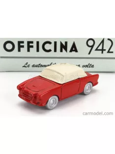   Officina942 - Siata Amica 57 Coupe (Base Fiat 600) 1957 Red Ivory