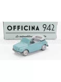   Officina-942 - FIAT 600 MAGGIOLINA CARROZZERIA FRANCIS LOMBARDI CABRIOLET OPEN 1958 LIGHT BLUE