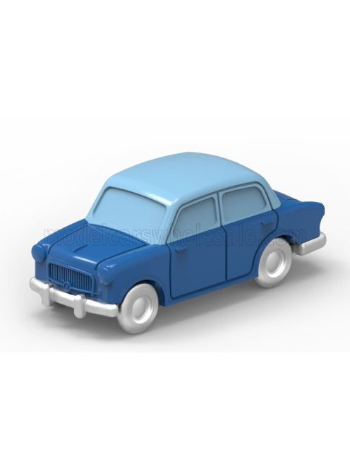 Officina-942 - FIAT 600 BERLINA CARROZZERIA MANTELLI 1957 2 TONE BLUE