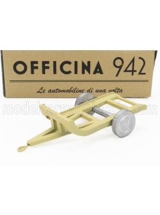   Officina-942 - TRAILER RIMORCHIO VIBERTI TRASPORTO CARRO L3 1939 MILITARY SAND
