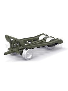   Officina-942 - TRAILER RIMORCHIO VIBERTI TRASPORTO CARRO M13/M14 1942 MILITARY GREEN