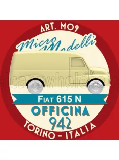 Officina-942 - FIAT 615 N TRUCK 1952 YELLOW