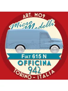 Officina-942 - FIAT 615 N TRUCK 1952 LIGHT BLUE