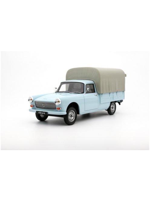 Otto mobile - 1:18 PEUGEOT 404 PICK-UP BACHE BLUE 1967 -OTTOMOBILE