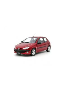   Otto mobile - 1:18 Peugeot 206 S16 Rouge Lucifer EKQ, Red, 1999 - OTTOMobile