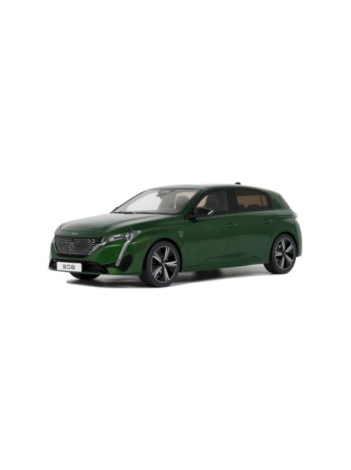 Otto mobile - 1:18 PEUGEOT 308 GT OLIVE GREEN 2022 - OTTOMobile