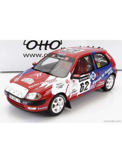 Otto-Mobile - Citroen Saxo Vts (Night Version) N 62 Rally Rac Lombard 2000 S.Loeb - D.Elena Red White Blue