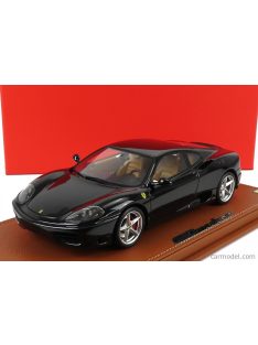   Bbr-Models - Ferrari 360 Modena 1999 - Manual Gear Box - Cambio Manuale - Con Vetrina - With Showcase Gloss Black