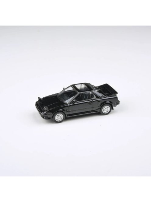 Para64 - 1:64 Toyota Mr2 Mki 1985, Black With Pop Up Lights