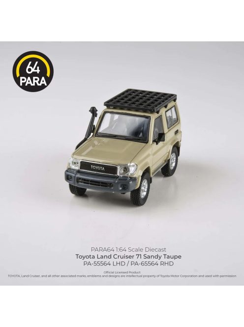 Para64 - Toyota Land Cruiser 71 2014 Short Wheelbase Sandy Taupe (Lhd) - Para64