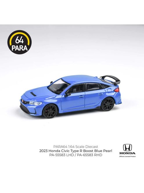 Para64 - Honda Civic Type R 2023 Pearl Boost Blue Lhd - Para64