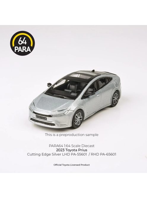 Para64 - Toyota Prius 2023 Cutting Edge Silver LHD