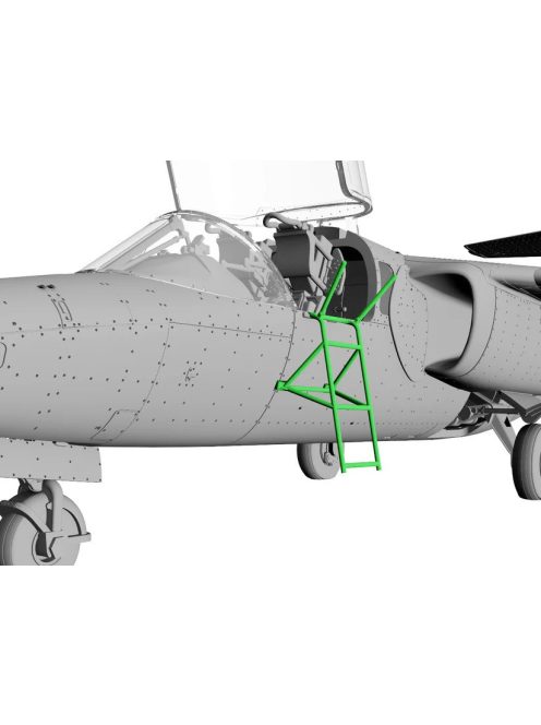 Pilot Replicas - 1/48 3D printed ladder in one piece that fits SAAB SK60 / SAAB 105