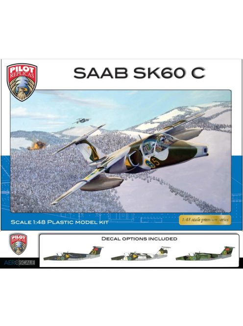 Pilot Replicas - 1/48 Saab SK60 C