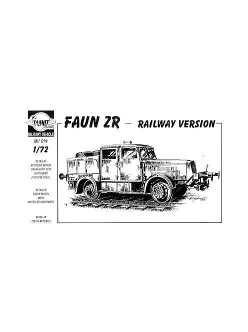 Planet Models - Faun ZR Railway, Schienenversion.